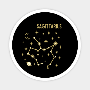 Sagittarius Constellation Star Sign Magnet